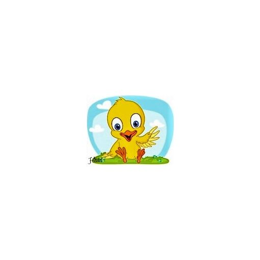 Chicks iron-on sticker
