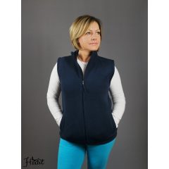 Dark blue polar vest