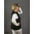 Black polar vest