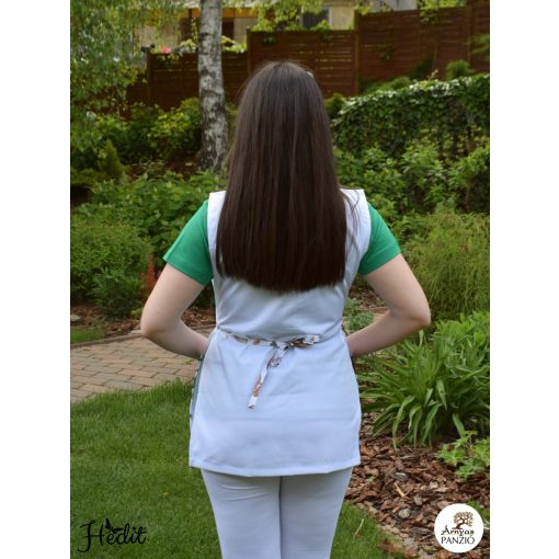 Animal, leafy tabard apron